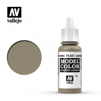 Vallejo Model Color Acrylic German Camouflage Beige WWII 70821